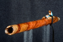 Dream Amboyna Burl Native American Flute, Minor, Mid G-4, #Q15C (5)